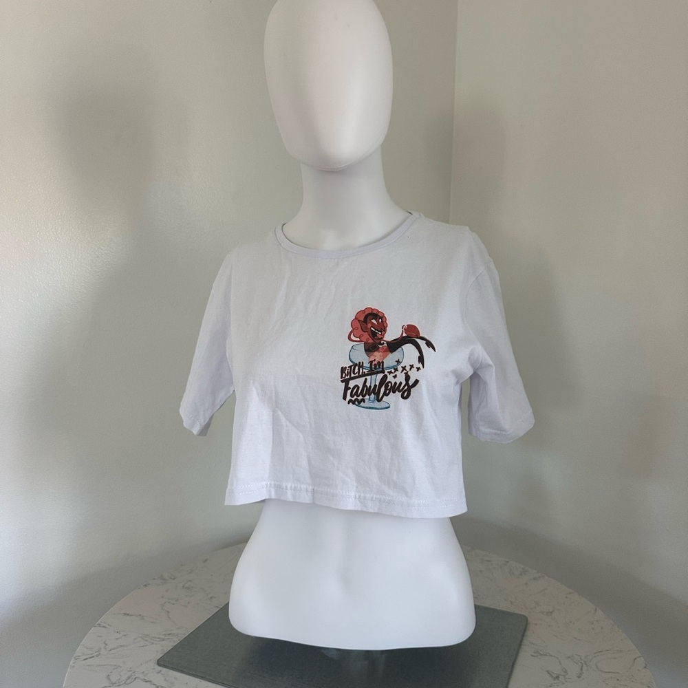 HIM Powerpuff girls villain Cropped Tee